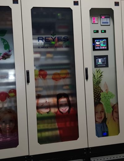 tablero central de frío