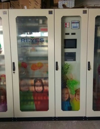 tablero central de frío